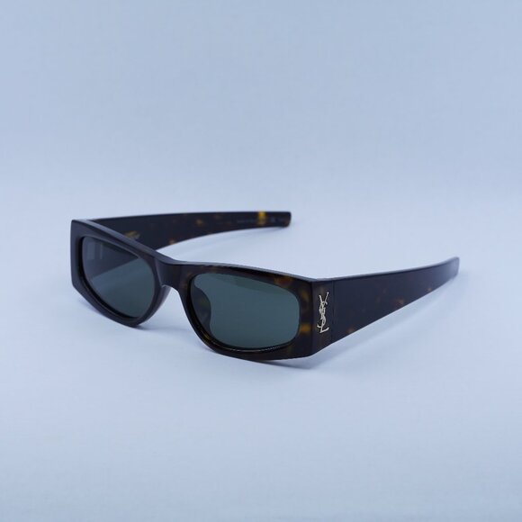 🕶️ New Saint Laurent SLM140/F 003 Sunglasses - Havana Frame, Grey Lenses - Picture 1 of 11